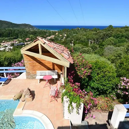 Jade Vue Mer Incroyable, Piscine Location Entier 2 Pers Proche Plage Olmucciu
